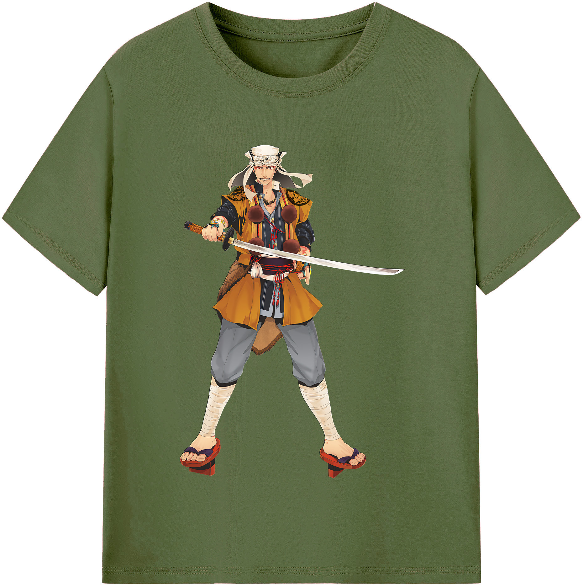 （画像用） 刀剣乱舞 Touken Ranbu 綿100％半袖Tシャツ（フロントプリント）